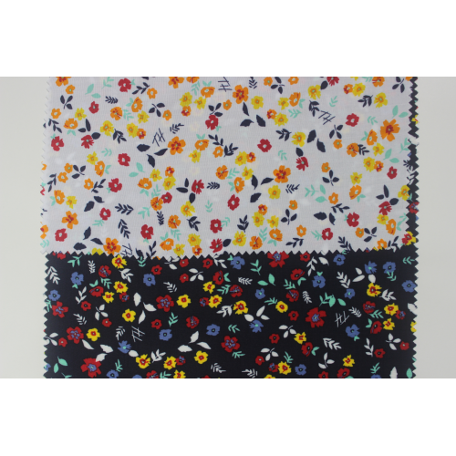 hotsale printed 100%rayon printed poplin fabric for cloting